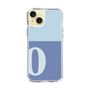 Slim Protection Case［ Original - initial two tone - O blue ］