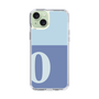 Slim Protection Case［ Original - initial two tone - O blue ］