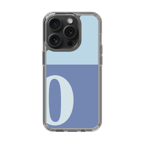 Slim Protection Case［ Original - initial two tone - O blue ］