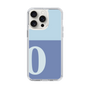 Slim Protection Case［ Original - initial two tone - O blue ］
