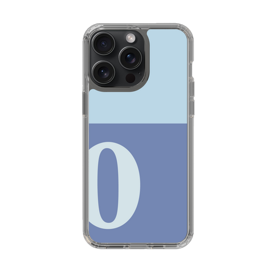 Slim Protection Case［ Original - initial two tone - O blue ］