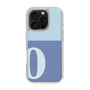 Slim Protection Case［ オリジナル - initial two tone - O blue ］