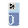 Slim Protection Case［ オリジナル - initial two tone - O blue ］