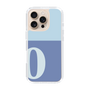 Slim Protection Case［ オリジナル - initial two tone - O blue ］