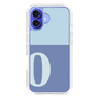 Slim Protection Case［ オリジナル - initial two tone - O blue ］