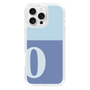 Slim Protection Case［ オリジナル - initial two tone - O blue ］