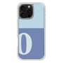 Slim Protection Case［ オリジナル - initial two tone - O blue ］