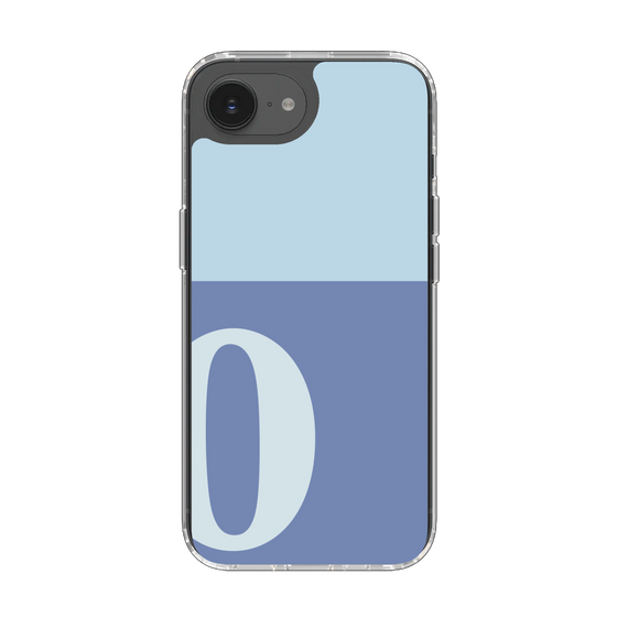 Slim Protection Case［ Original - initial two tone - O blue ］