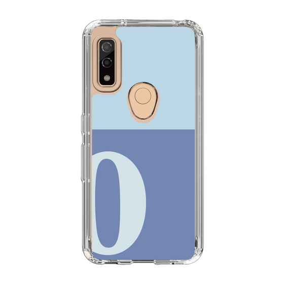 Slim Protection Case［ Original - initial two tone - O blue ］