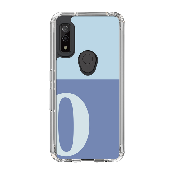 Slim Protection Case［ Original - initial two tone - O blue ］