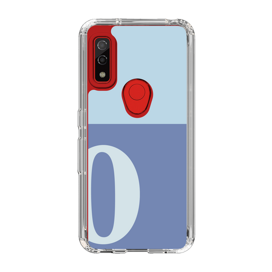 Slim Protection Case［ Original - initial two tone - O blue ］