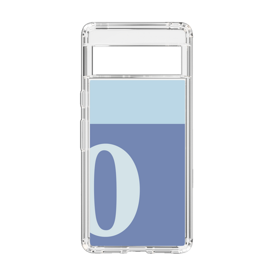 Slim Protection Case［ Original - initial two tone - O blue ］