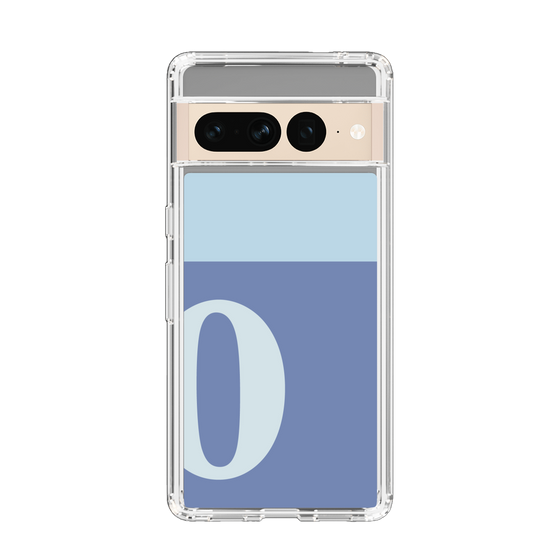 Slim Protection Case［ Original - initial two tone - O blue ］