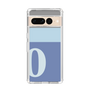 Slim Protection Case［ Original - initial two tone - O blue ］