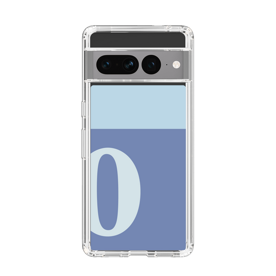 Slim Protection Case［ Original - initial two tone - O blue ］