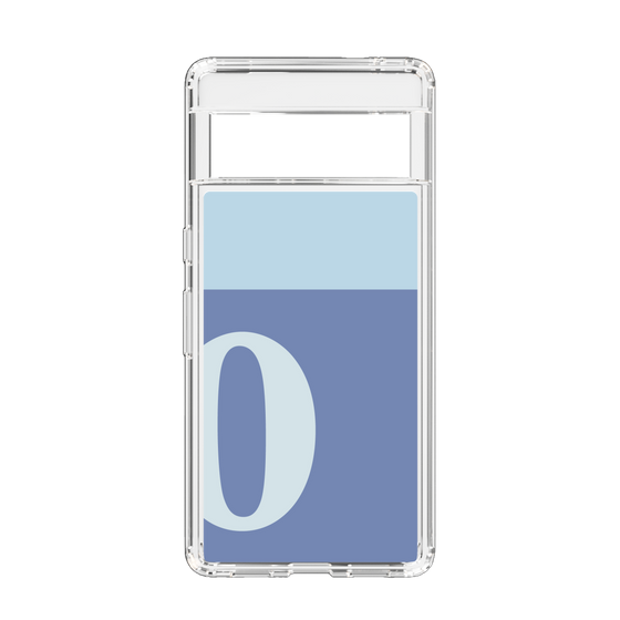 Slim Protection Case［ Original - initial two tone - O blue ］