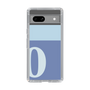 Slim Protection Case［ Original - initial two tone - O blue ］