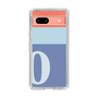 Slim Protection Case［ Original - initial two tone - O blue ］