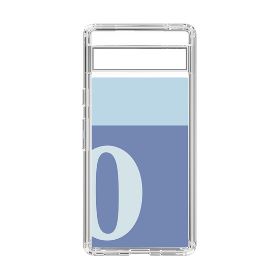 Slim Protection Case［ Original - initial two tone - O blue ］