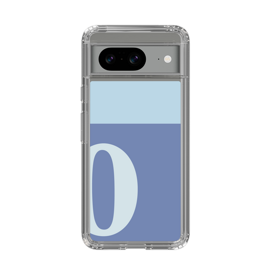 Slim Protection Case［ Original - initial two tone - O blue ］