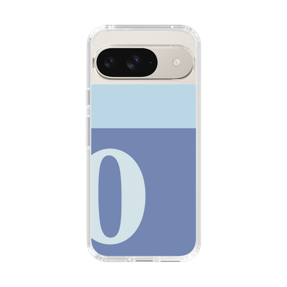 Slim Protection Case［ Original - initial two tone - O blue ］