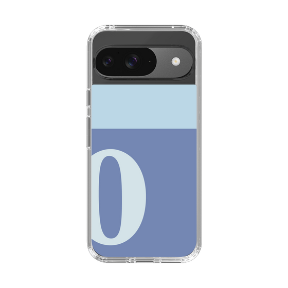 Slim Protection Case［ Original - initial two tone - O blue ］