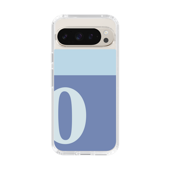 Slim Protection Case［ Original - initial two tone - O blue ］