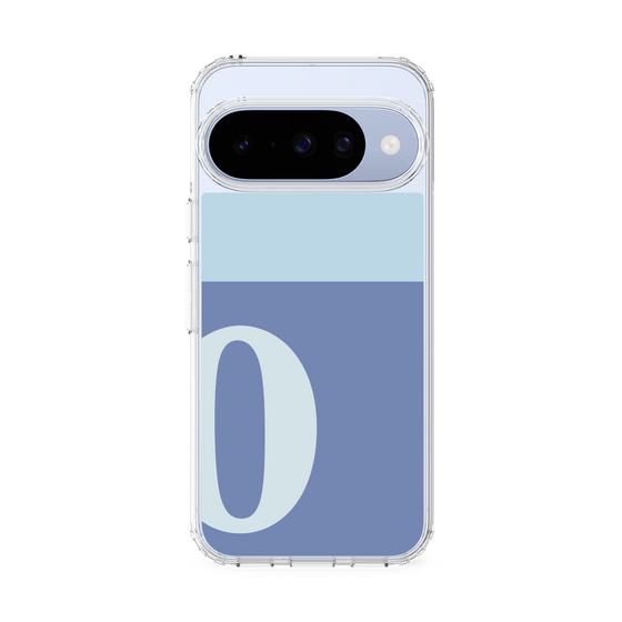 Slim Protection Case［ Original - initial two tone - O blue ］