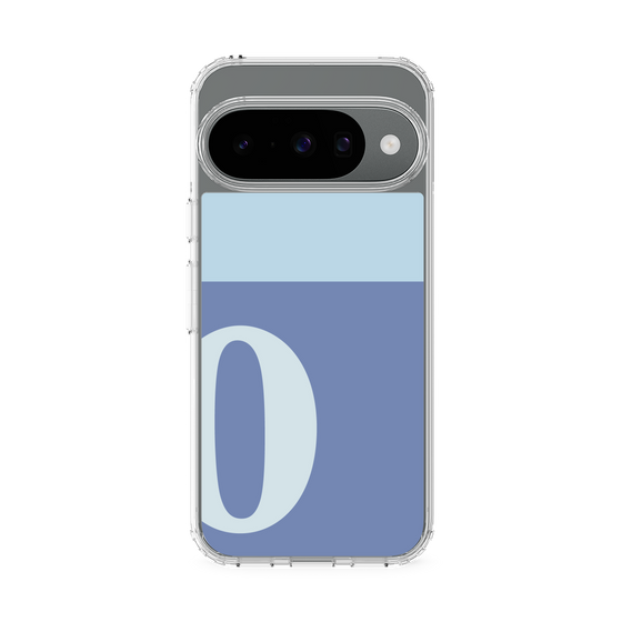 Slim Protection Case［ Original - initial two tone - O blue ］