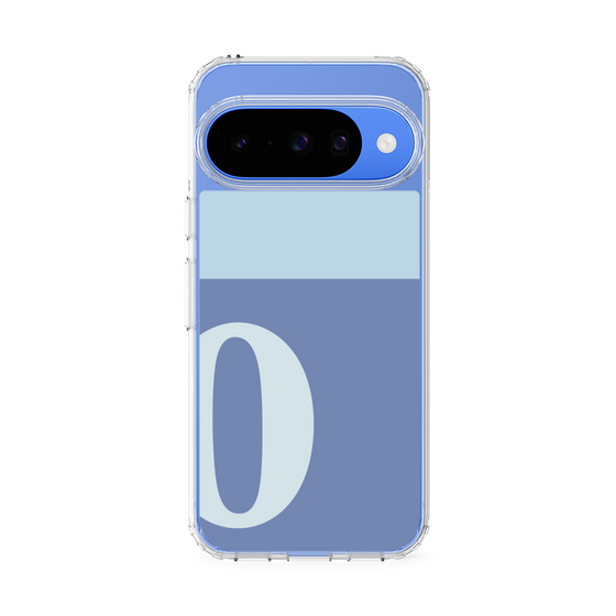 Slim Protection Case［ Original - initial two tone - O blue ］