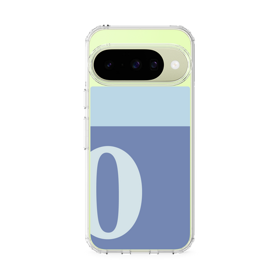 Slim Protection Case［ Original - initial two tone - O blue ］