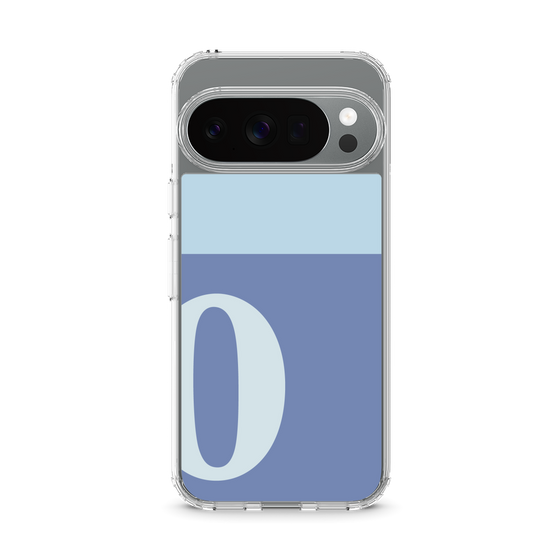 Slim Protection Case［ Original - initial two tone - O blue ］