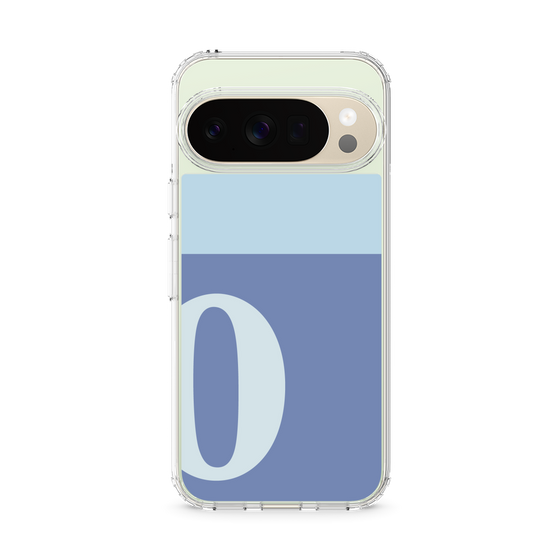 Slim Protection Case［ Original - initial two tone - O blue ］