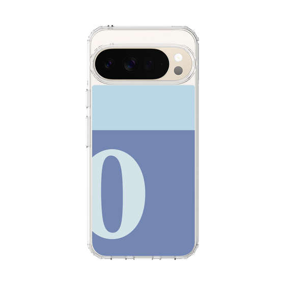 Slim Protection Case［ Original - initial two tone - O blue ］
