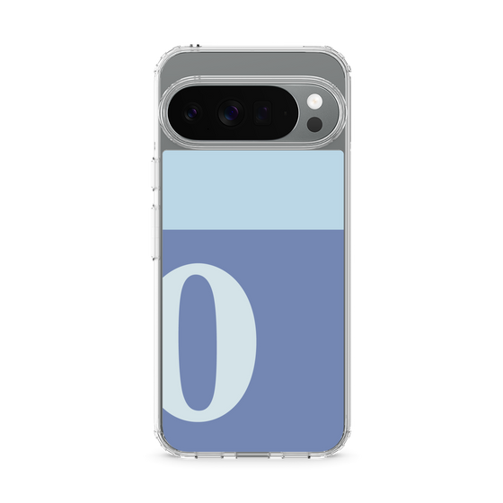 Slim Protection Case［ Original - initial two tone - O blue ］