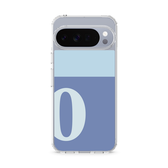 Slim Protection Case［ Original - initial two tone - O blue ］