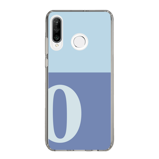 Slim Protection Case［ Original - initial two tone - O blue ］