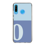 Slim Protection Case［ Original - initial two tone - O blue ］