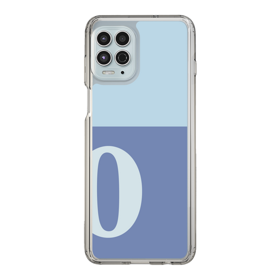 Slim Protection Case［ Original - initial two tone - O blue ］