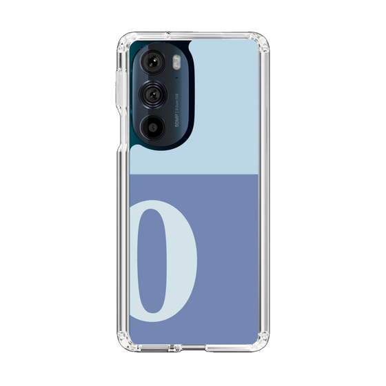 Slim Protection Case［ Original - initial two tone - O blue ］