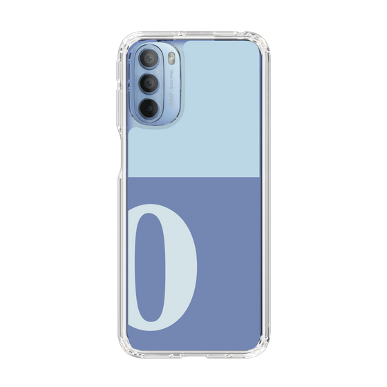 Slim Protection Case［ Original - initial two tone - O blue ］