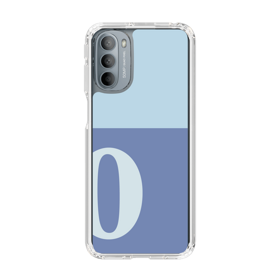 Slim Protection Case［ Original - initial two tone - O blue ］