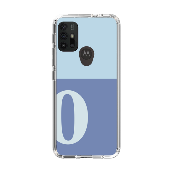 Slim Protection Case［ Original - initial two tone - O blue ］