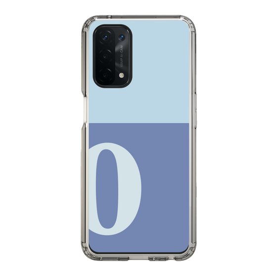 Slim Protection Case［ Original - initial two tone - O blue ］