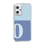 Slim Protection Case［ Original - initial two tone - O blue ］