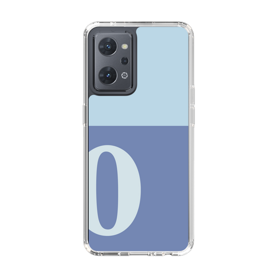 Slim Protection Case［ Original - initial two tone - O blue ］