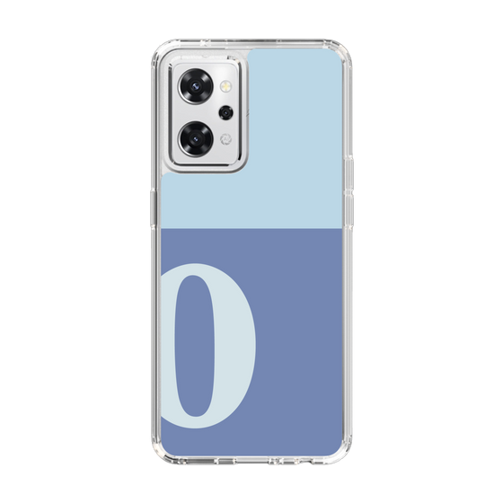 Slim Protection Case［ オリジナル - initial two tone - O blue ］