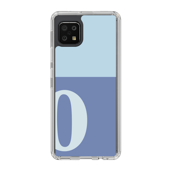 Slim Protection Case［ Original - initial two tone - O blue ］