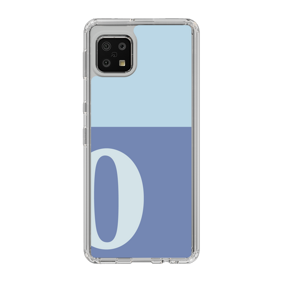 Slim Protection Case［ Original - initial two tone - O blue ］