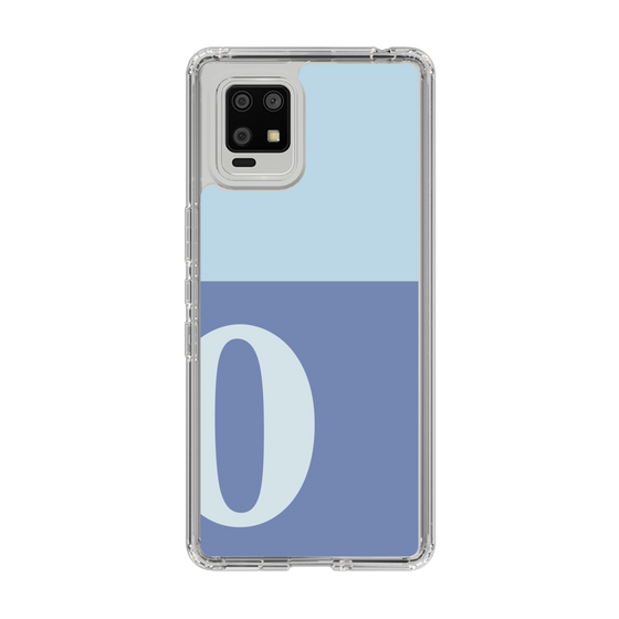 Slim Protection Case［ Original - initial two tone - O blue ］